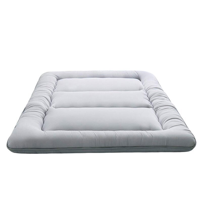 Japanese Floor Futon Normal Foam Single Folding Mattress Topper For Double,Queen,King Sizes