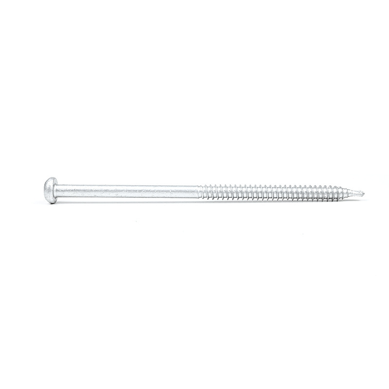 SUS304 Stainless Steel Bimetal Screw TPO PVC Membrane Roofing Screw 6.3 X 125mm Screw For Pvc/Tpo/Epdm Roofing Membrane