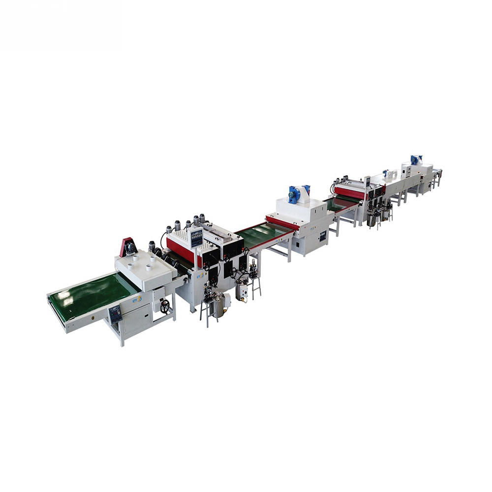 MDF/ Plywood/ Laminated Board UV Roller Coating Production Line