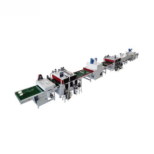 MDF/ Plywood/ Laminated Board UV Roller Coating Production Line