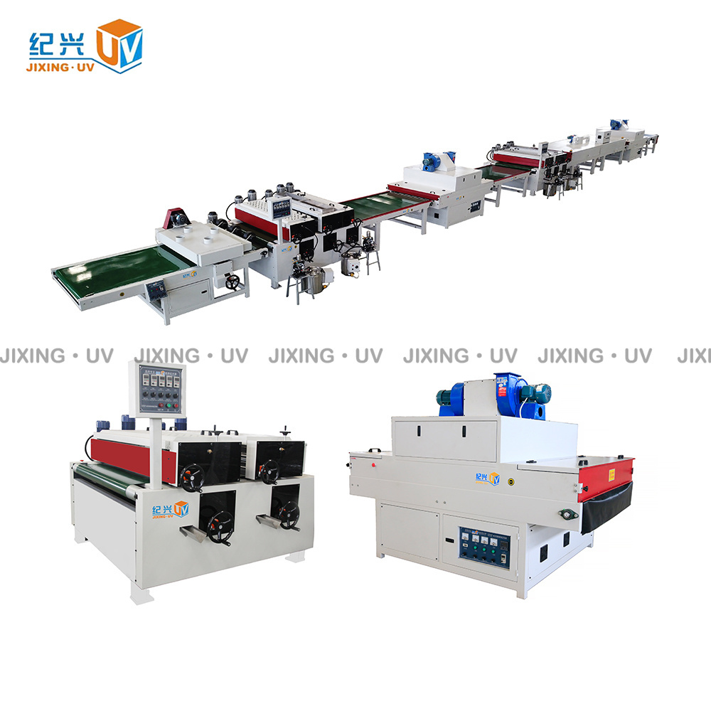 MDF/ Plywood/ Laminated Board UV Roller Coating Production Line