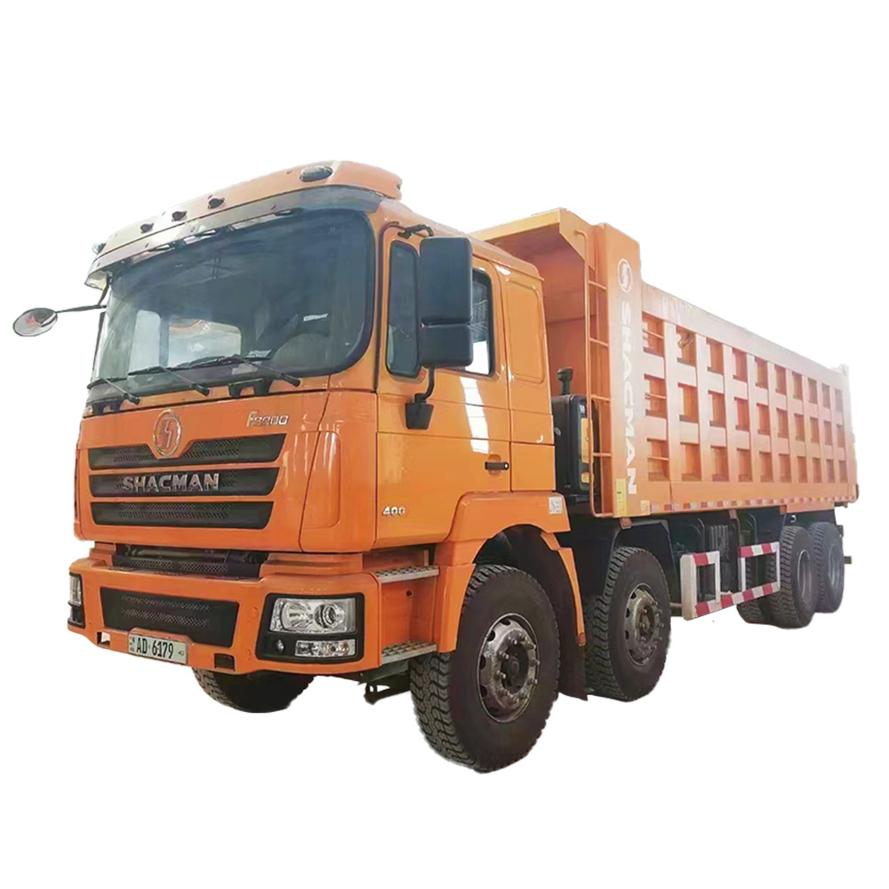 Used Shacman F3000 8x4 12 Wheels 40t 50t 400hp Tipper Dump Trucks For Sale