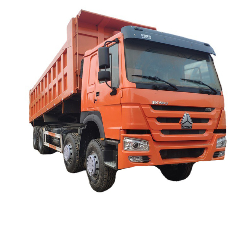 Sinotruck Howo Used 8x4 Large Capacity 30 Cubic Meters 50 Ton 12-Wheel Canter Used HOWO 8*4 Dump Trucks