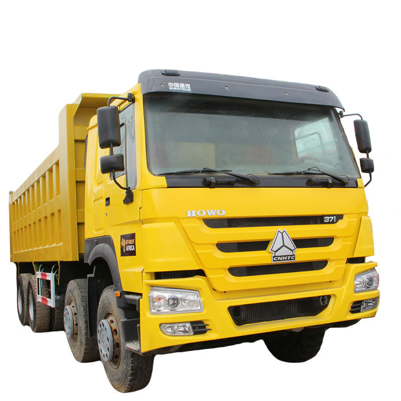 Sinotruck Howo Used 8x4 Large Capacity 30 Cubic Meters 50 Ton 12-Wheel Canter Used HOWO 8*4 Dump Trucks