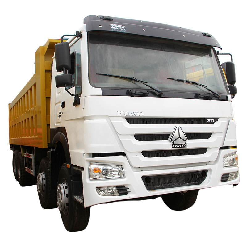 Sinotruck Howo Used 8x4 Large Capacity 30 Cubic Meters 50 Ton 12-Wheel Canter Used HOWO 8*4 Dump Trucks