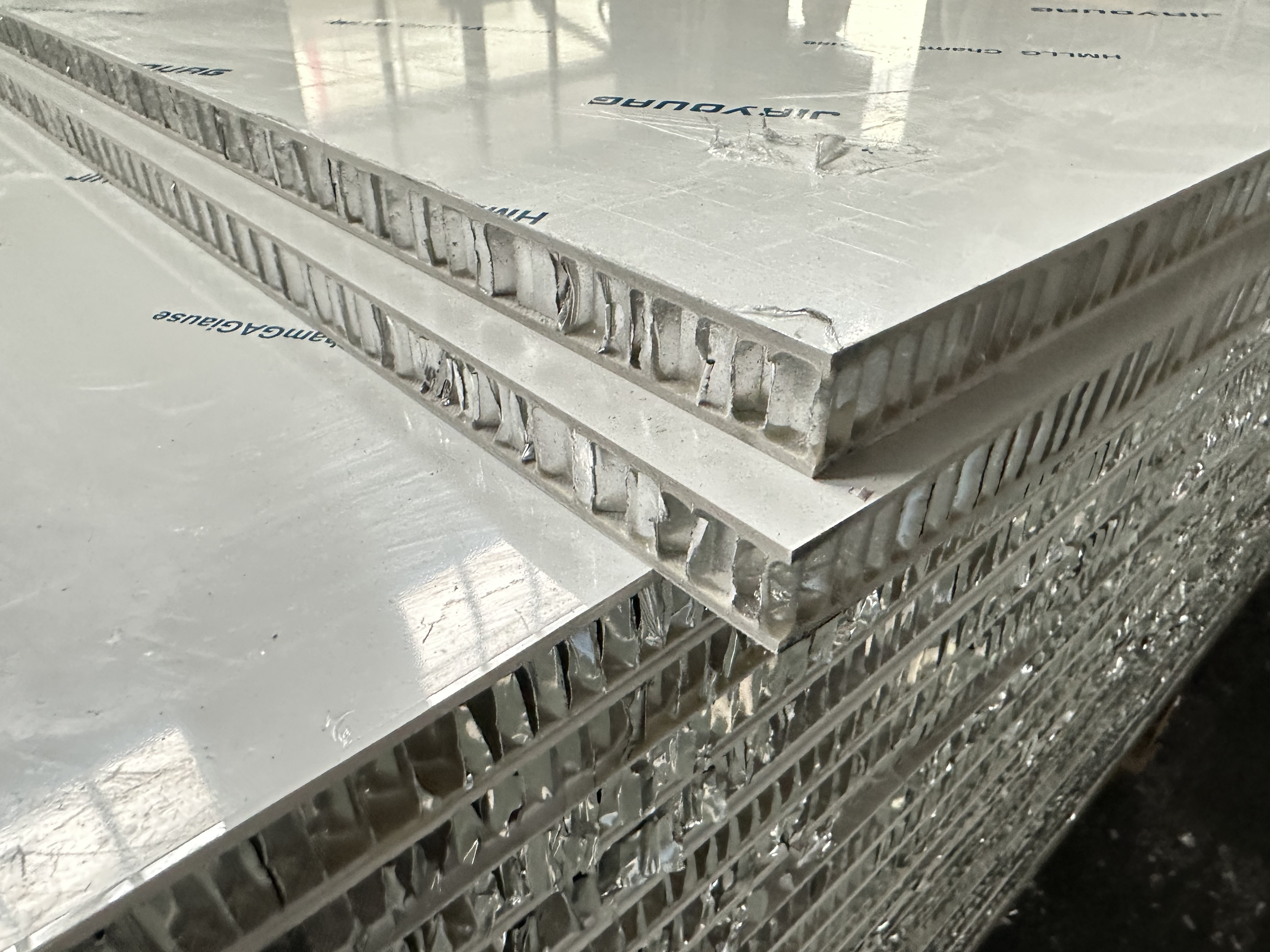 waterproof marble grain hpl aluminum composite sandwich panels 18mm drilled aluminum honeycomb core panels cabinet for houseboat