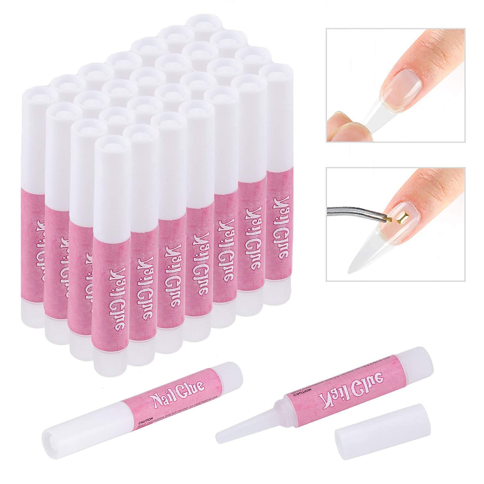 Nail Tip Glue Gel Customized Logo Acrylic 2g Mini Press on Nail Gel Glue