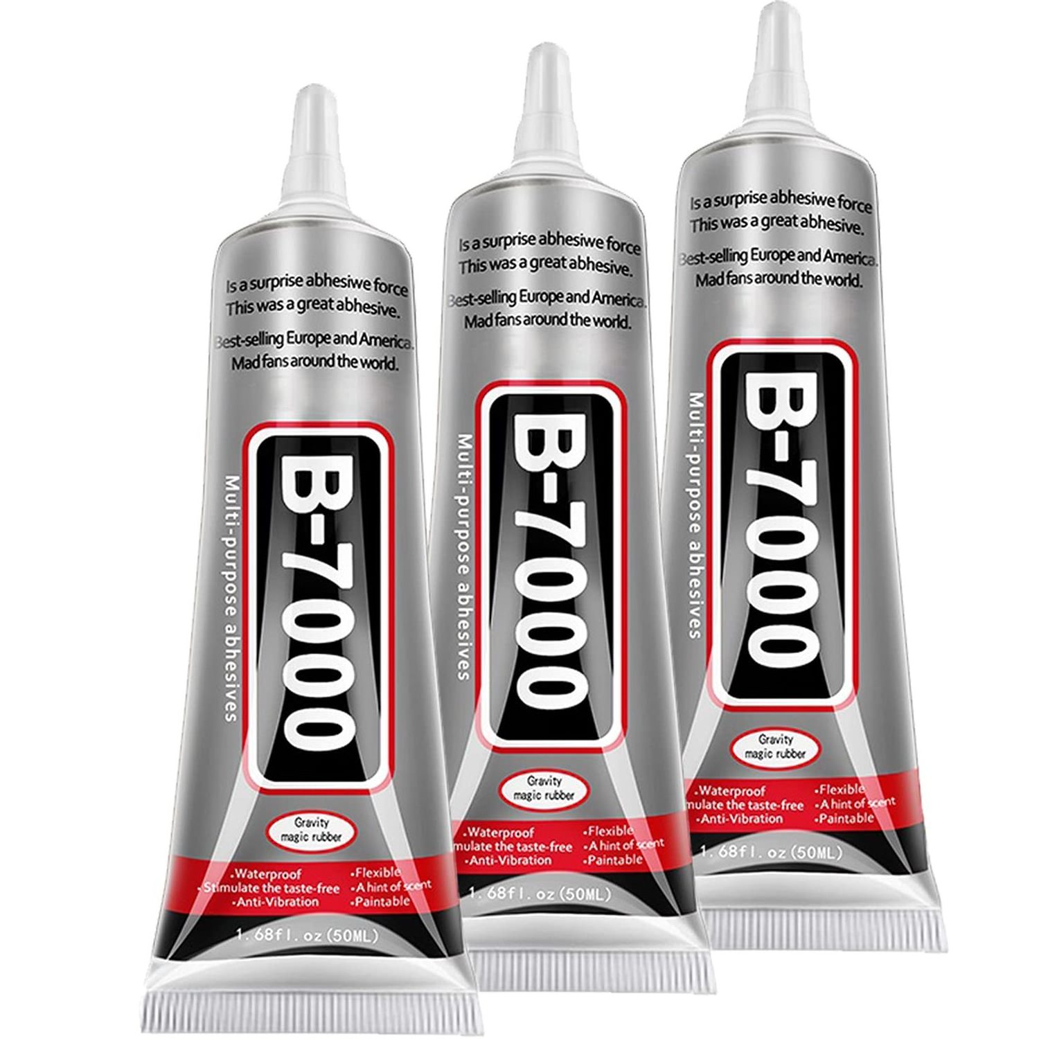 B7000 Epoxy Acrylic UV Adhesive Super Glue for Repair Metal Craft DIY Jewelry Crystal