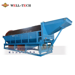 Dry drum screen washer gold mining equipment