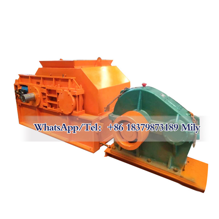 double roller crusher  stone crusher as secondary and fine crushing in the industry of mining