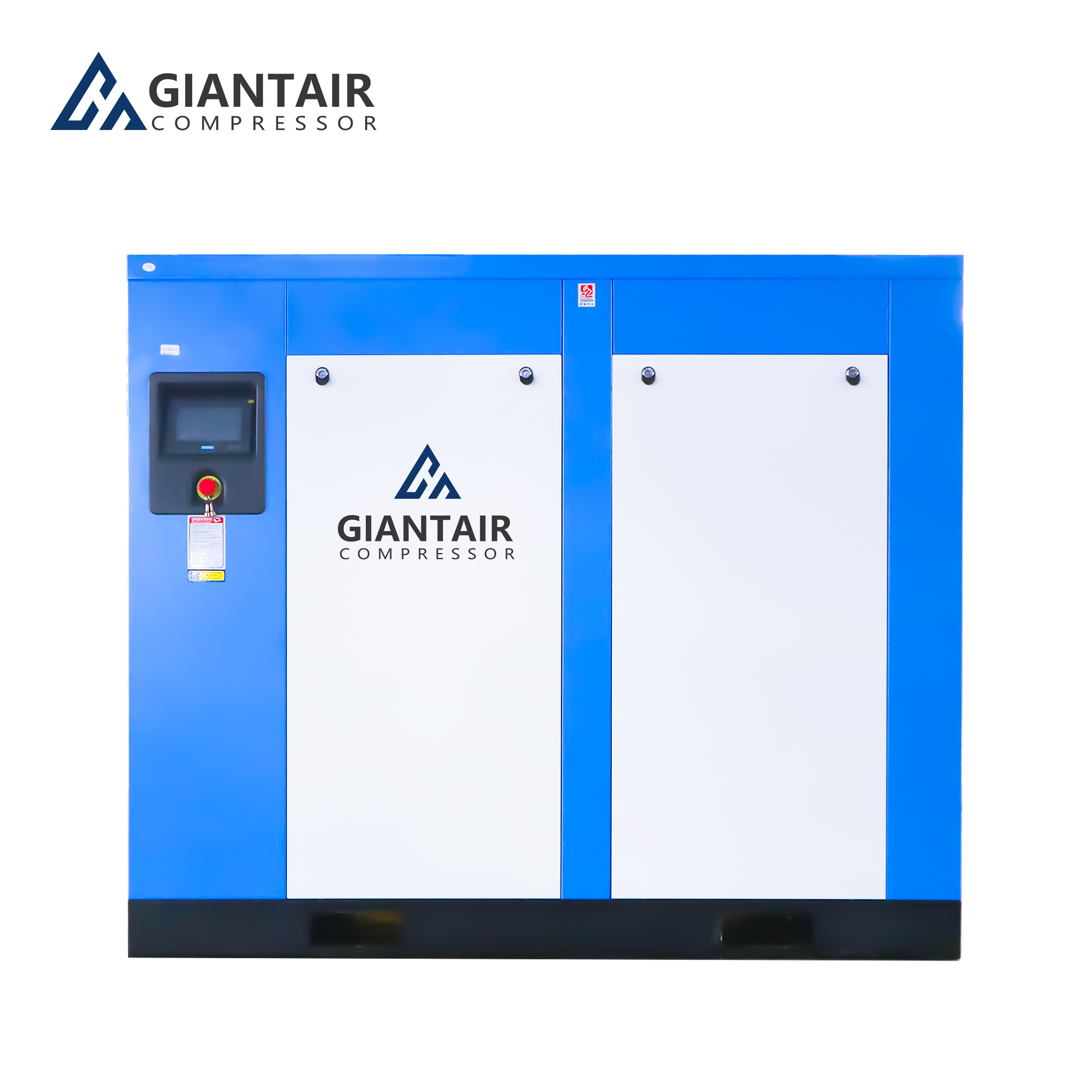 GiantAir Excellent Quality Power Saving Two Stage Screw Air Compressor Energy Equipment