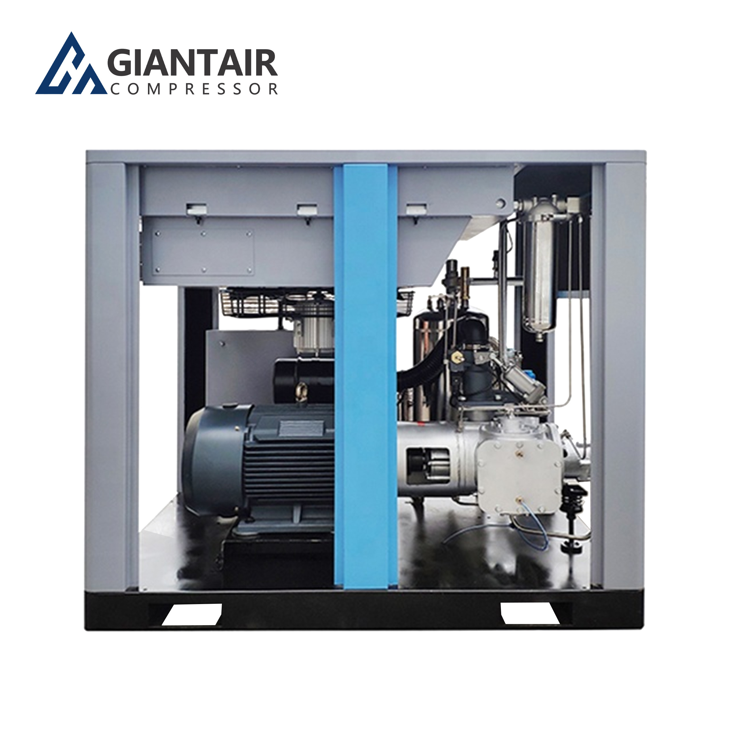 GIANTAIR 22kw 30HP Good Price and Quality Motor Industrial Fix Speed Oil free Rotary Screw Air Compressor