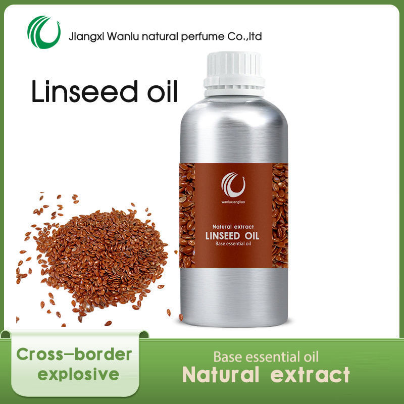 Chinese Manufacturers wholesale supply top quality natural organic linseed oil for carrier oil wood products