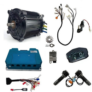 QS MOTOR 8000W Mid-Drive Power train Complete Conversion Kits For Electric Motorcycle