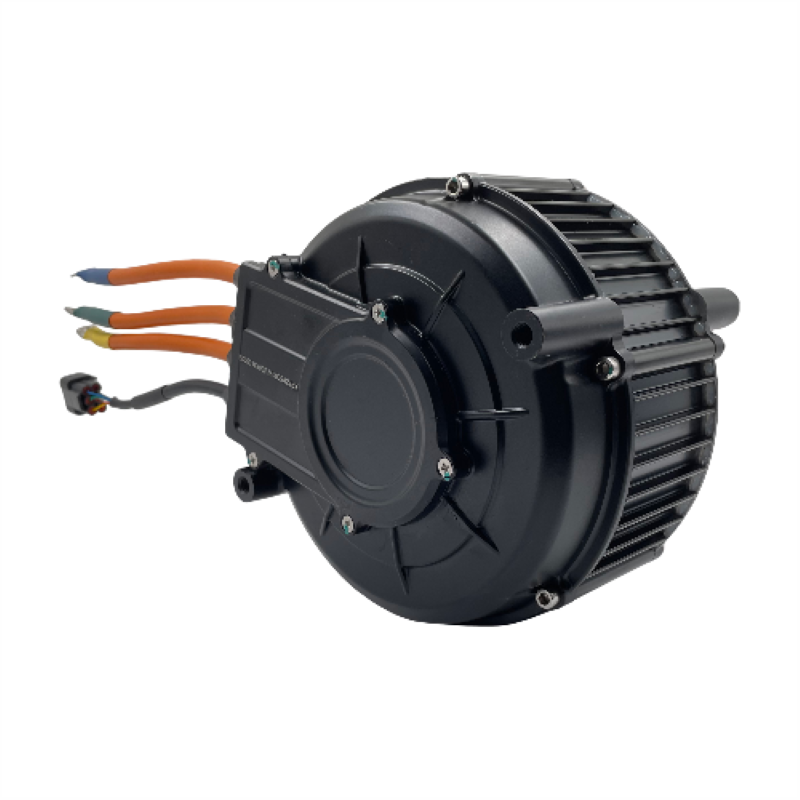 QS MOTOR 165 5000W PMSM Motor with Pulley For Sur-Ron Bike