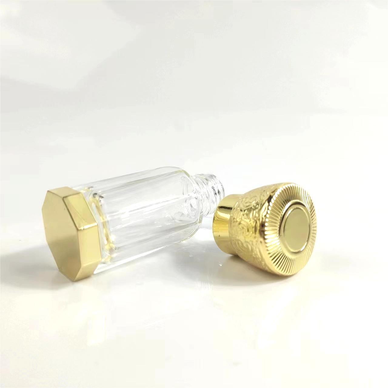 3ml 6ml 12ml mini small bottle santal oil refillable glass rerfume bottle roller ball glass attar bottle