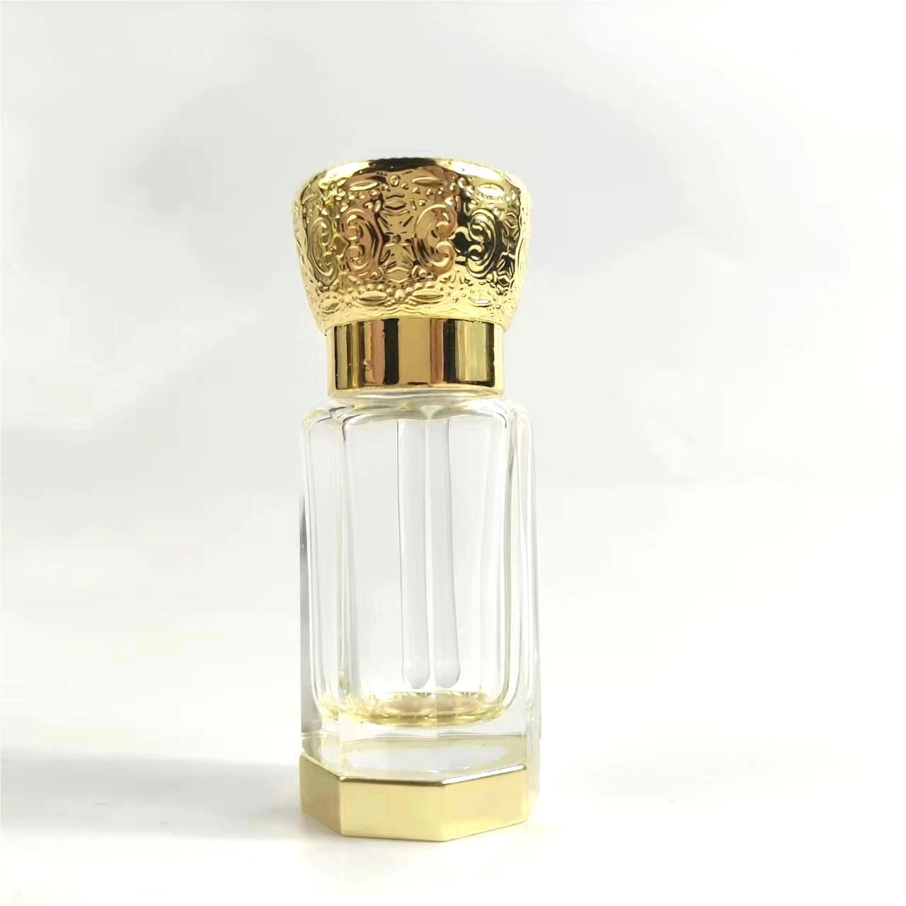 3ml 6ml 12ml mini small bottle santal oil refillable glass rerfume bottle roller ball glass attar bottle