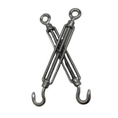 Superior Quality commercial turnbuckle hlm eye-hook turnbuckle open body stainless steel