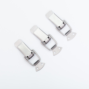 Factory directly Hook buckle latch SUS304 steel Tool box Wooden box Metal Claw Fastener Lock hardware