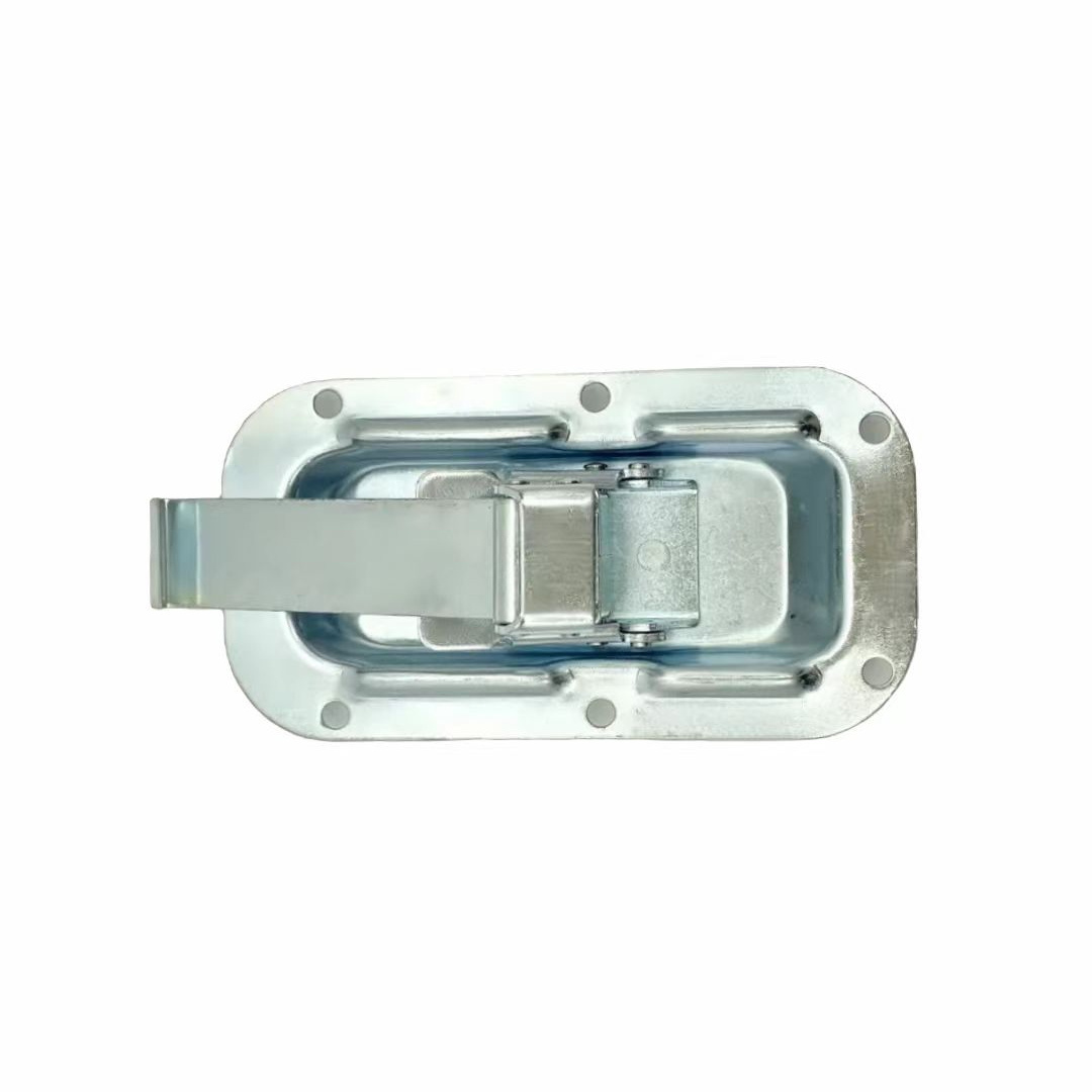 Small stainless steel hardware buckle long tongue lock twist lock aviation case equipment box toolbox lock