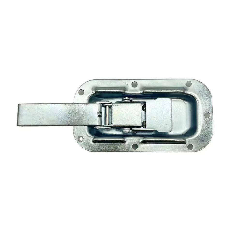 Small stainless steel hardware buckle long tongue lock twist lock aviation case equipment box toolbox lock