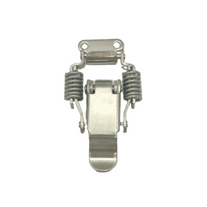 Factory Stainless steel Cooler Box Heavy Duty Spring Draw Latch Lockable Toggle Latch catches hasps catch