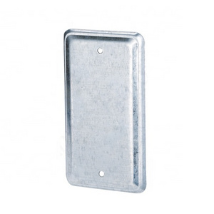 4*2 Handy utility blank Electrical metal  switch  box cover plate