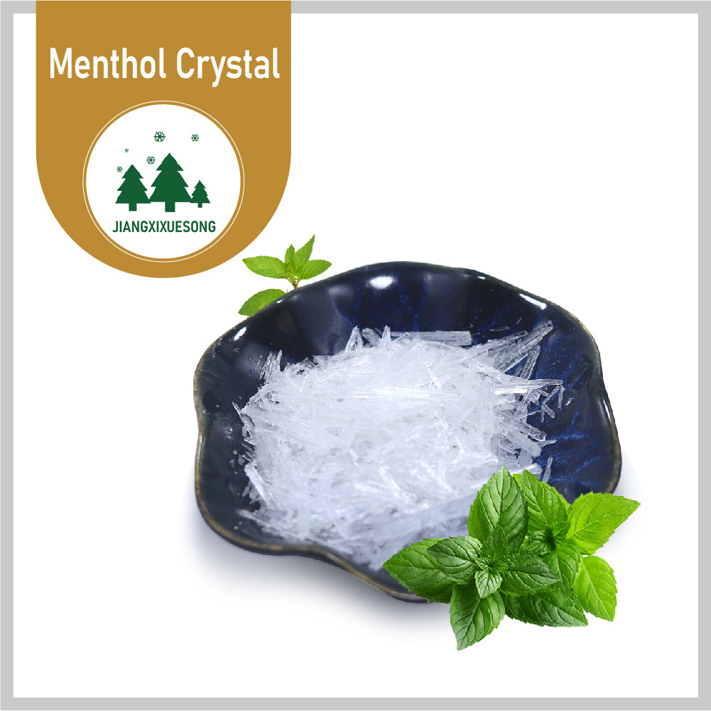 Food Flavors Menthol Crystal Steam Distillation Natural Oil Food Flavor Synthetic Flavour & Fragrance Seafood Flavor for Vegan