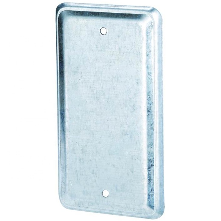 16.mm 4*2 Handy utility blank Electrical metal switch box cover plate project box cover