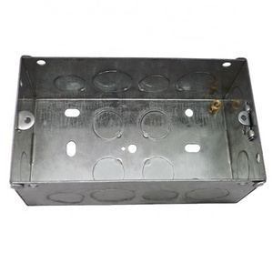 factory sell electric junction box british standard galvanized steel junction box