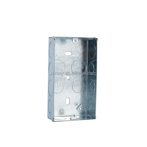 hot selling 3x6 inches galvanized electrical steel modular switch box