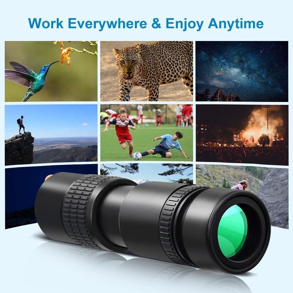 High Hd Binoculars Telescope Outdoor High Times Waterproof Portable Professional Optical Hunting Minocular Telescope