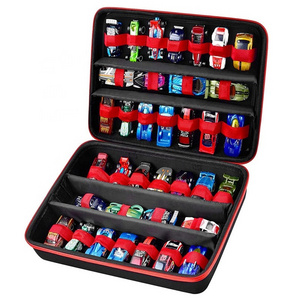 Custom Hard EVA Toy Storage Organizer Case Carrying bag for Hot Wheels Car Matchbox Cars Toys