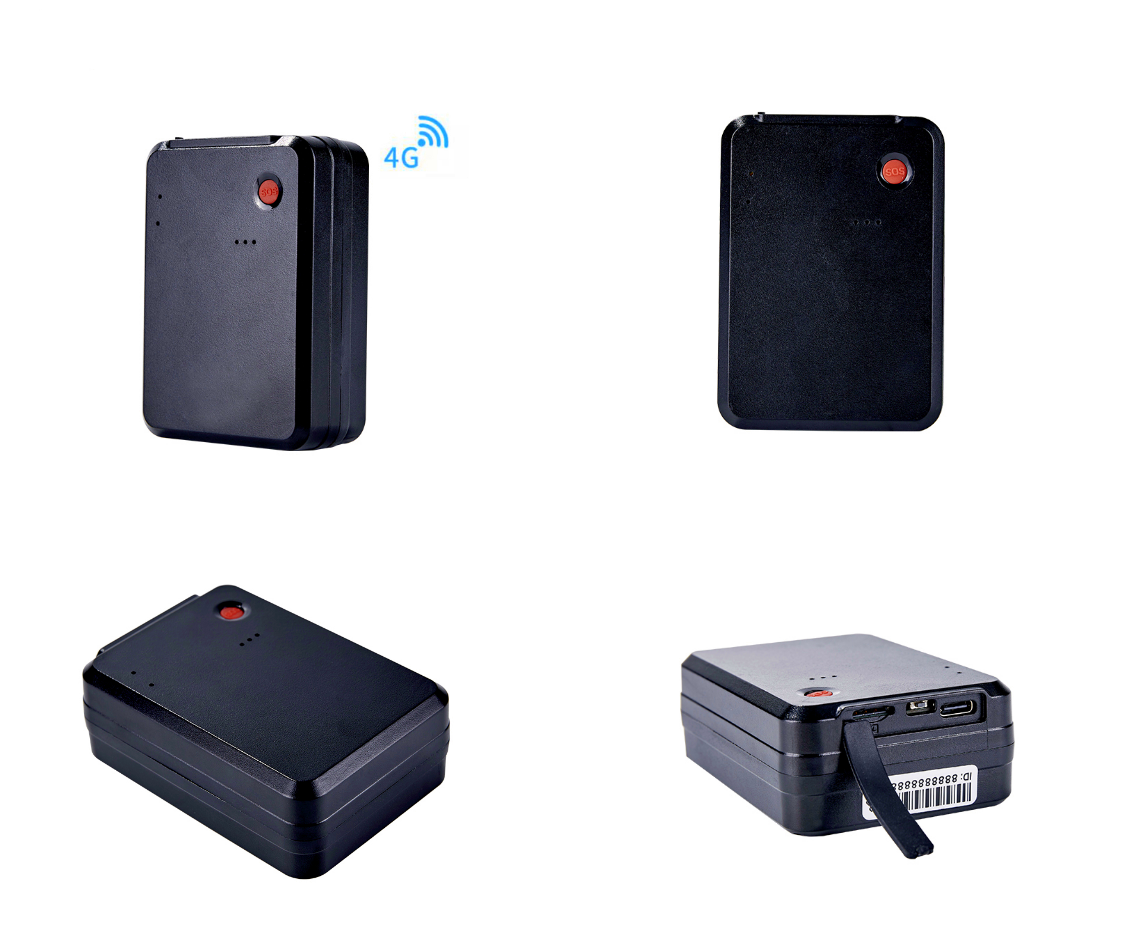 Long Standby 10000mA Rechargeable Magnetic Mini 4G Portable Asset Wireless GPS Tracker  With SOS Alarm