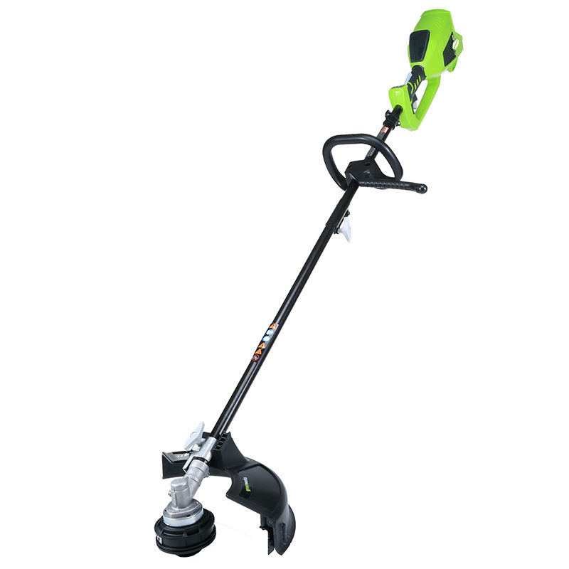 Battery Lawn Trimmer 40v Garden Gear Easy Carry Cordless Electric Grass Weed Trimmer Brushless Lawn Mower With Telescopic Handle