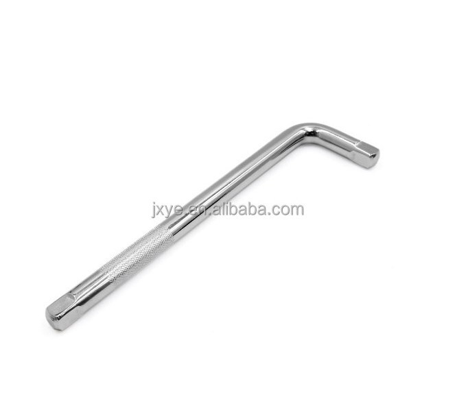 Top quality  L Type Socket Bent Bar 250mm 300mm 350mm 500mm L-Handle Sockets Wrench Hand Tools 10