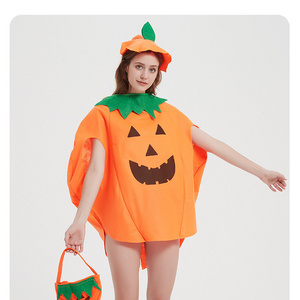 2024 Best hot sell item Wholesale Price Children Party Pumpkin Jumpsuit Cosplay Suit Halloween Costume