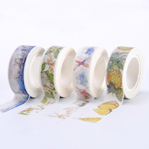 Wholesale glitter wall decoration japanese rice paper washi tape