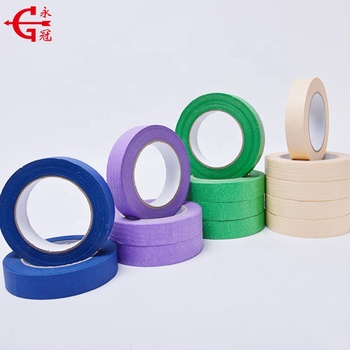 YG Rubber glue Crepe Painters Painting self Adhesive Manufacturers Automotive Painting Masking Tape