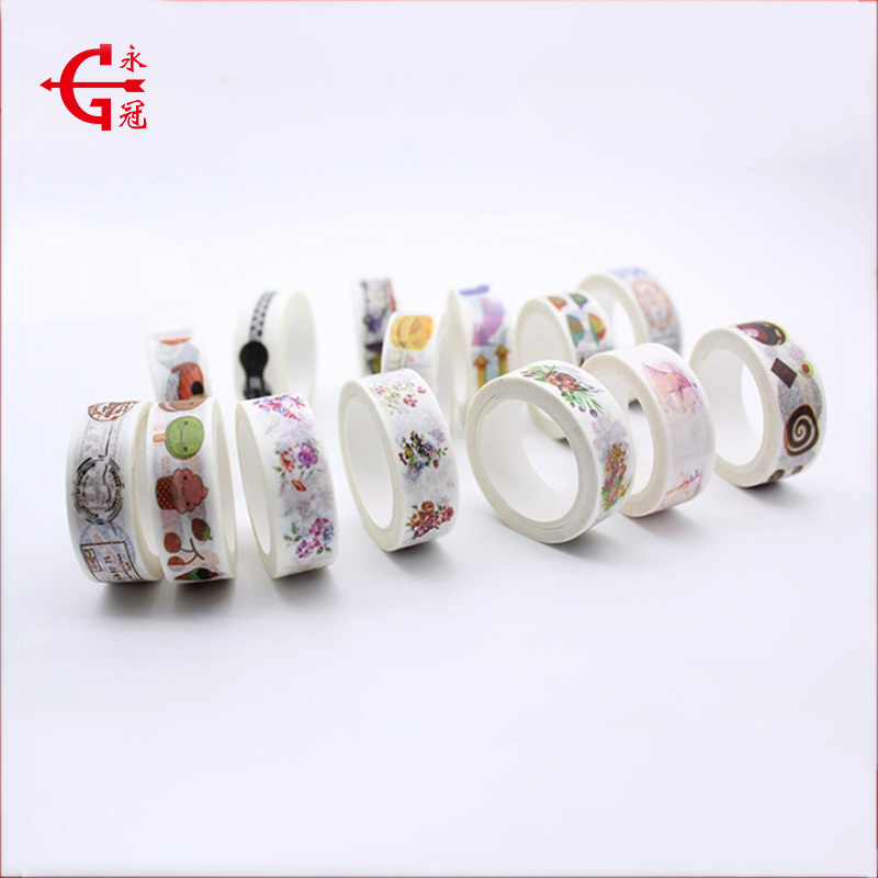 DIY japanese paper decorative adhesive tape cartoon washi tape