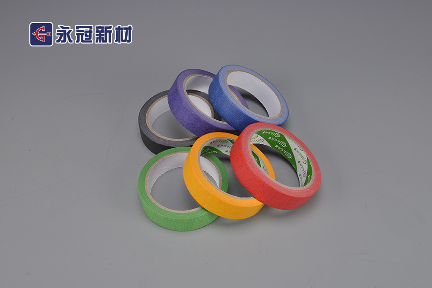 YG Rubber glue Crepe Painters Painting self Adhesive Manufacturers Automotive Painting Masking Tape