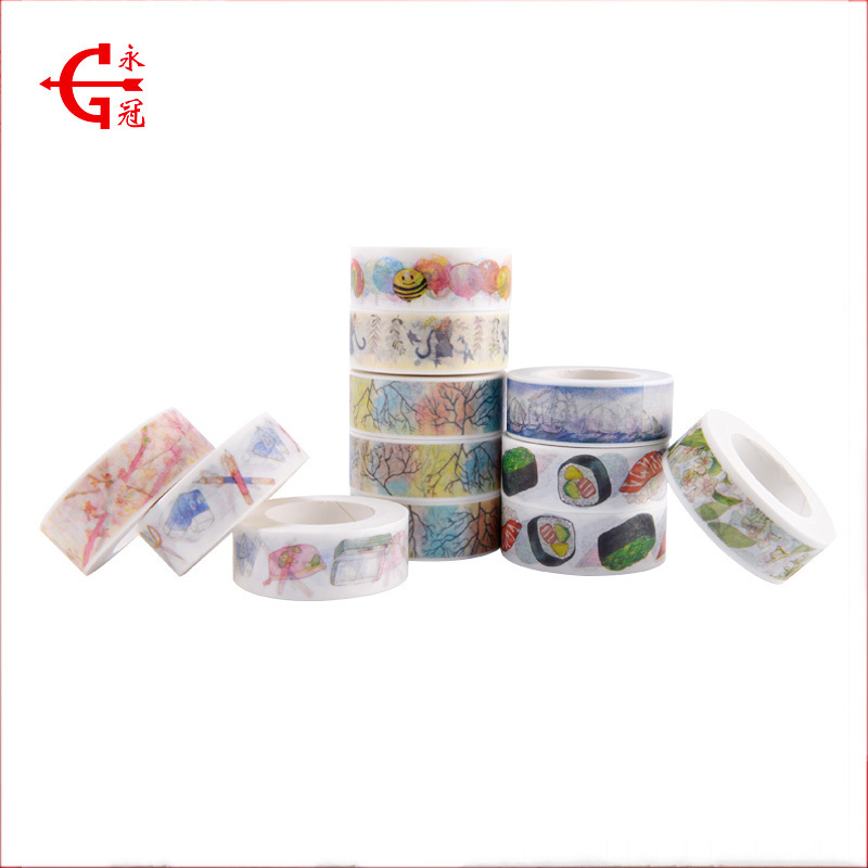 DIY japanese paper decorative adhesive tape cartoon washi tape