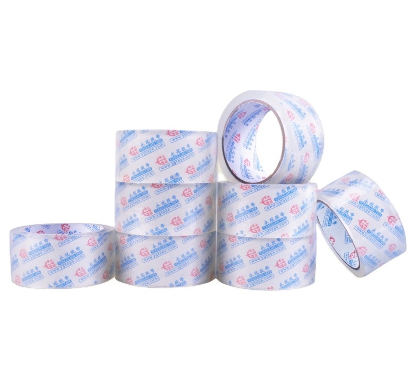 Free Sample Packaging Transparent Crystal Super Clear BOPP Tape Pack