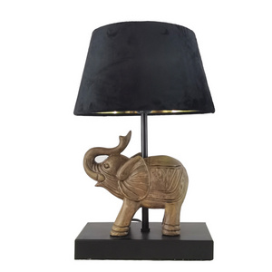 Resin Elephant Table Lamp Animal Desk Lamp Animal Lighting Bed Room Lighting