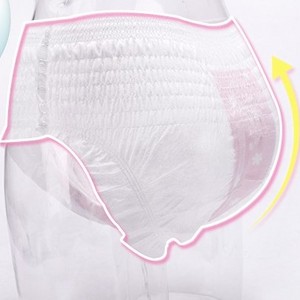 Kafurou Feminine Hygiene Products Soft Disposable Sanitary Napkin in Pants Style