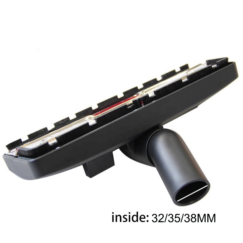 Universal 32/35/38mm Brush Spare Parts For Vacuum Cleaner Normal Euro Style Dusting Floor Carpet Metal Brush Head Accessories