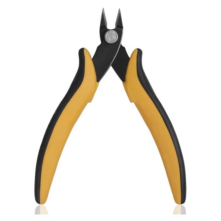 YTH TR-25  TPE handle Cable Ties Cutters Side Snips Flush Pliers Micro Diagonal Wire Cutter cable cutter