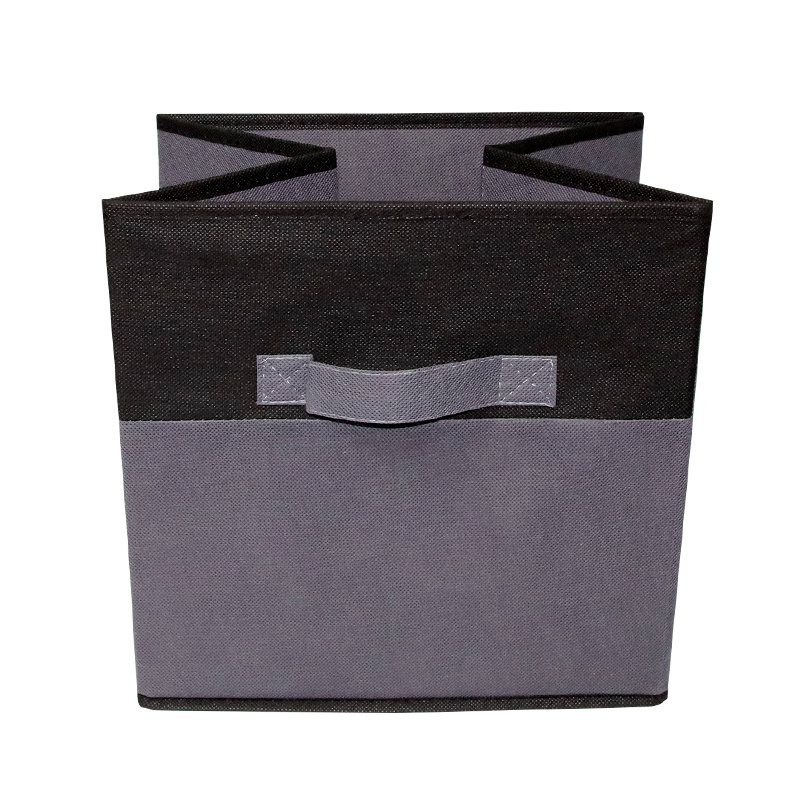 New Design Collapsible Cube Non Woven Fabric Storage Box Clothes Storage Bag High Quality Wholesale Custom Clothing Organizer