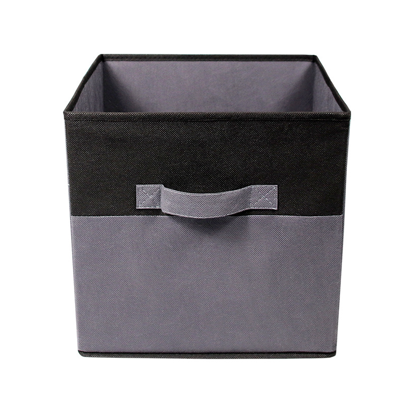 New Design Collapsible Cube Non Woven Fabric Storage Box Clothes Storage Bag High Quality Wholesale Custom Clothing Organizer