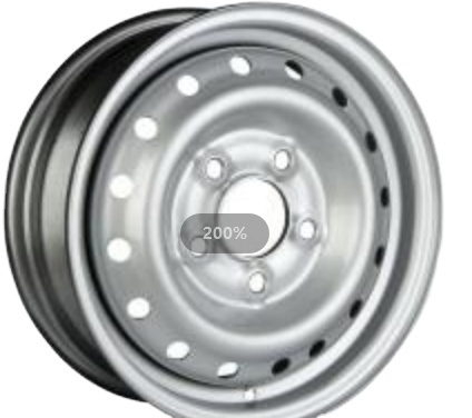 Factory Direct Price 10 Inch rim Chromed Steel Wheel Rim For Sale